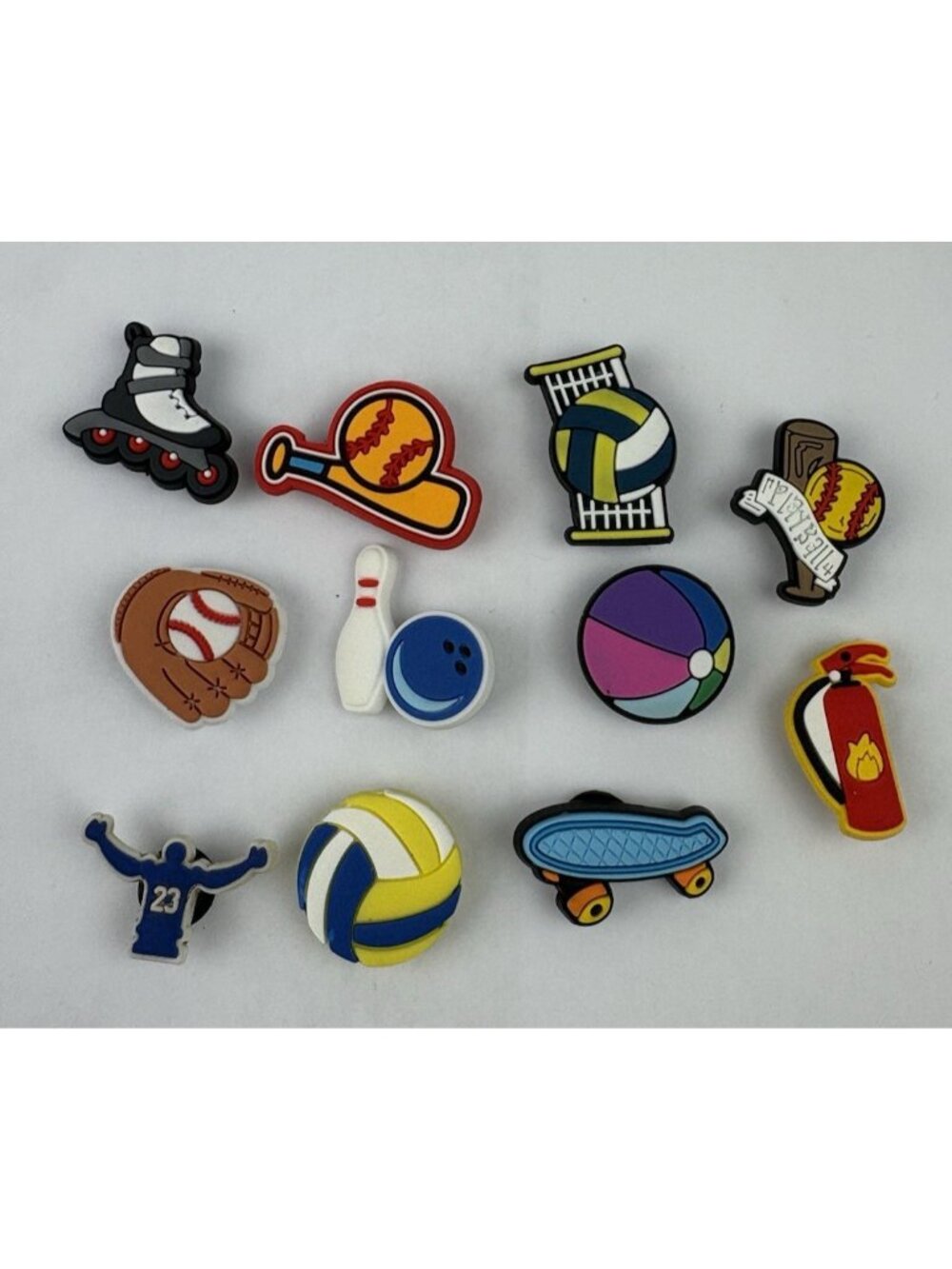 *Sports Themed Jibbitz Charms for Crocs